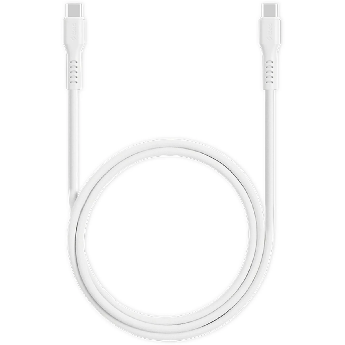 Кабель USB Type-C - USB Type-C, 1.2м, ttec 2DK59B White - фото 3