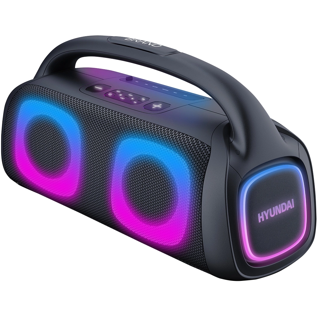 Портативная акустика Hyundai H-PS1027 Black - фото 2