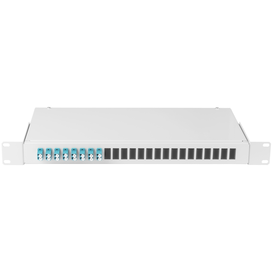 Оптический кросс NIKOMAX NMF-RP12LCUS2-WS-ES-1U-GY