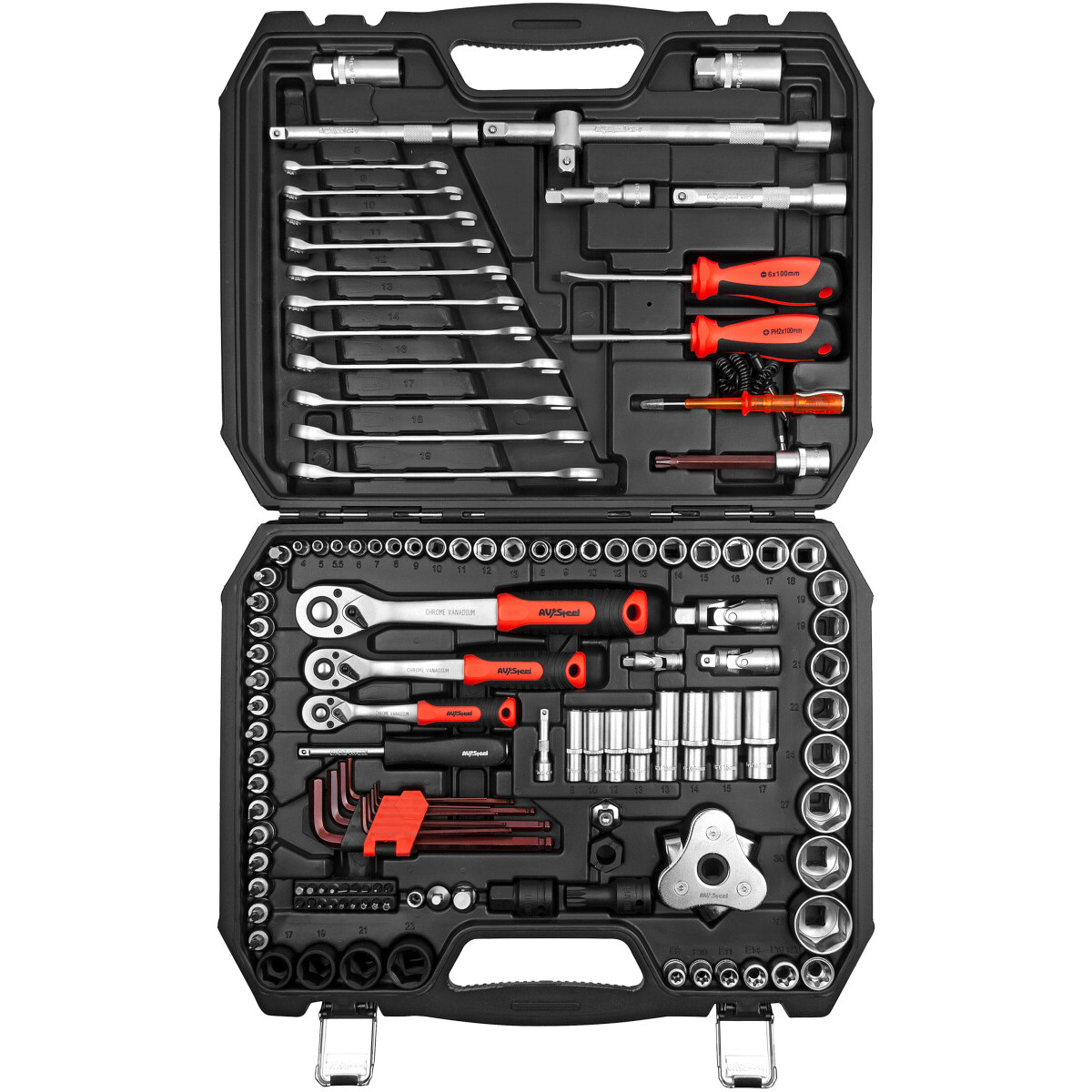 Набор инструментов AV Steel AV-011127 - фото 2