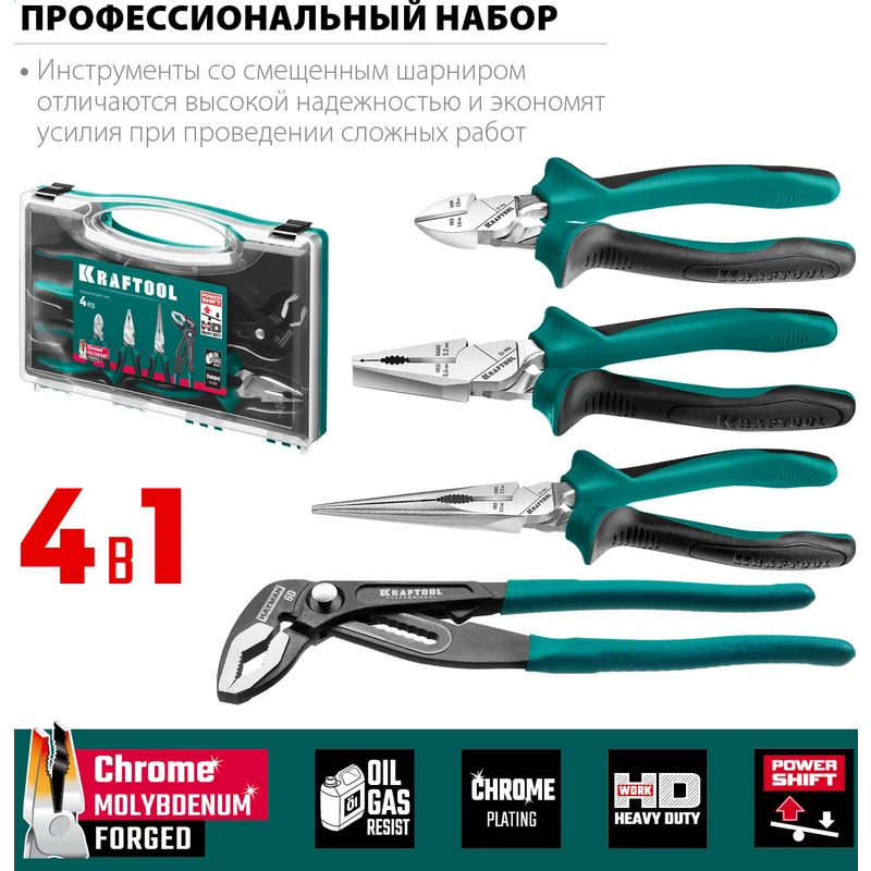 Набор инструментов KRAFTOOL 22012 - фото 2