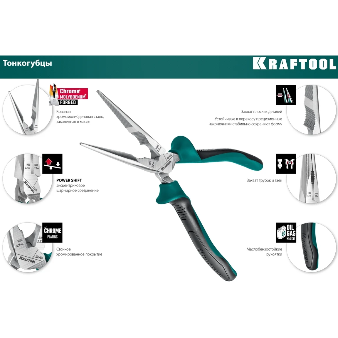 Набор инструментов KRAFTOOL 22012 - фото 13