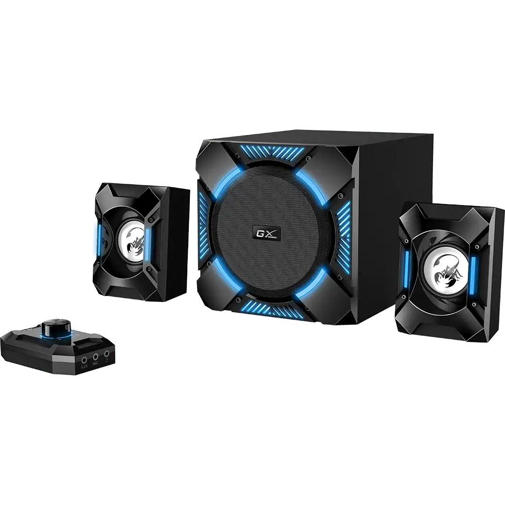 Колонки Genius SW-G2.1 1200 Black - 31730044400