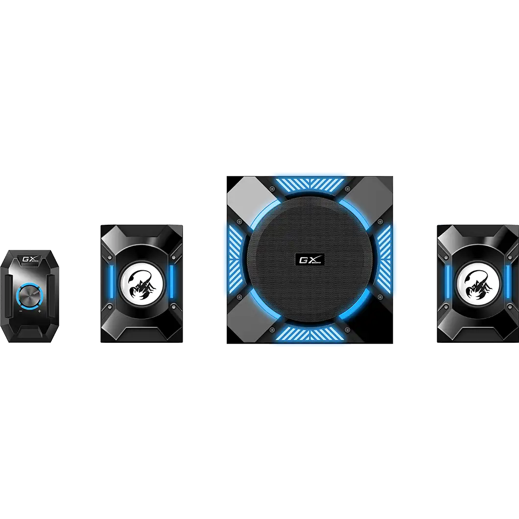 Колонки Genius SW-G2.1 1200 Black - 31730044400 - фото 4