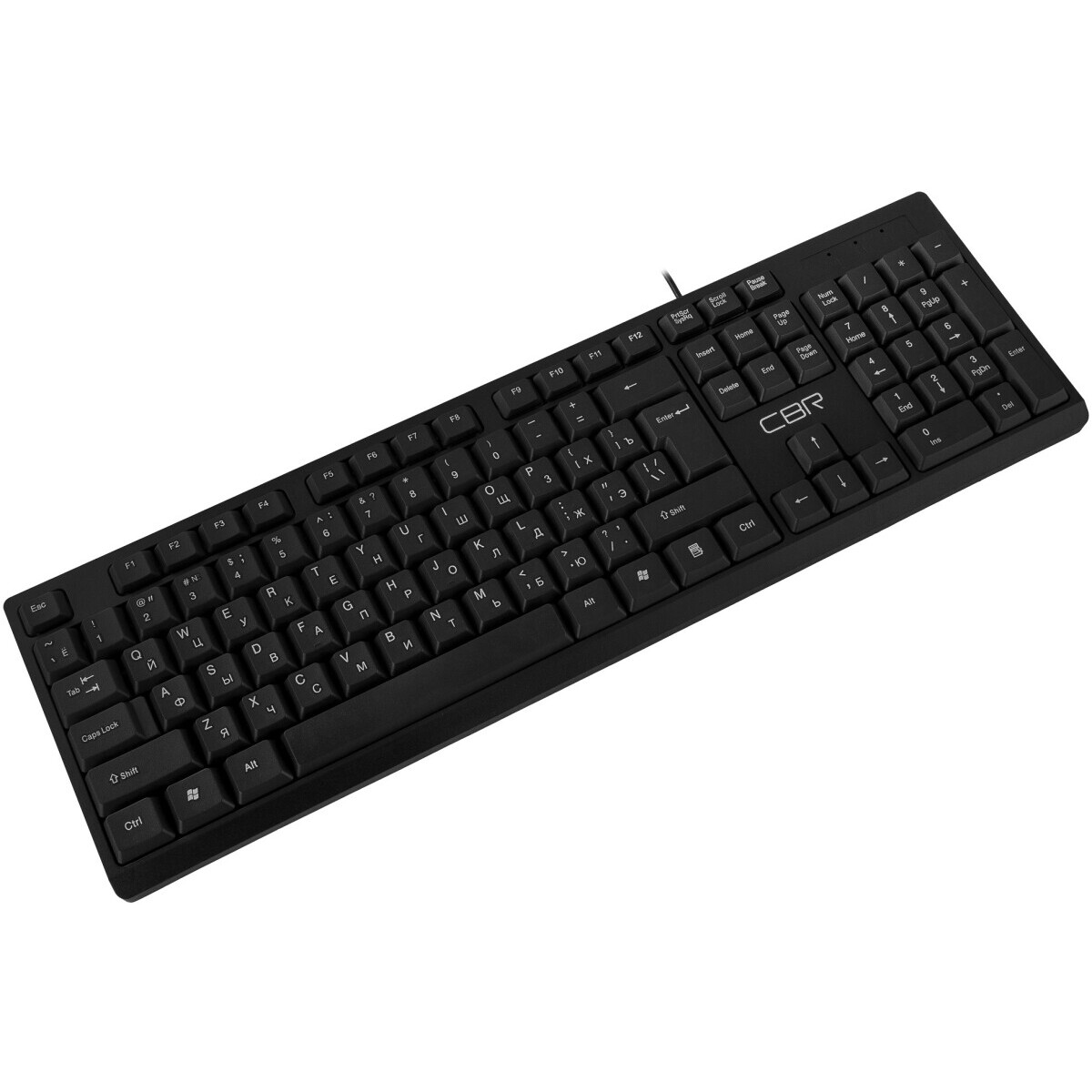 Клавиатура CBR KB-101 Black - CBR KB 101 - фото 2