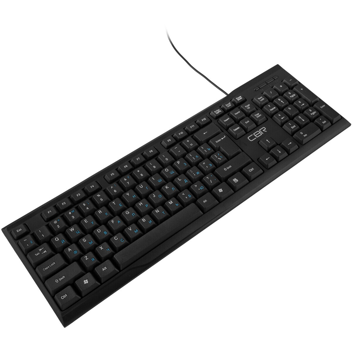 Клавиатура CBR KB-105 Black - фото 2