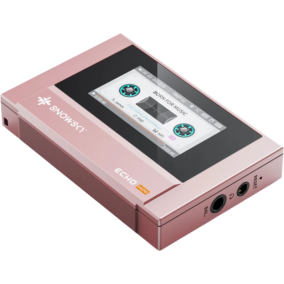 Портативный плеер FiiO SnowSky Echo Mini Pink - фото 3
