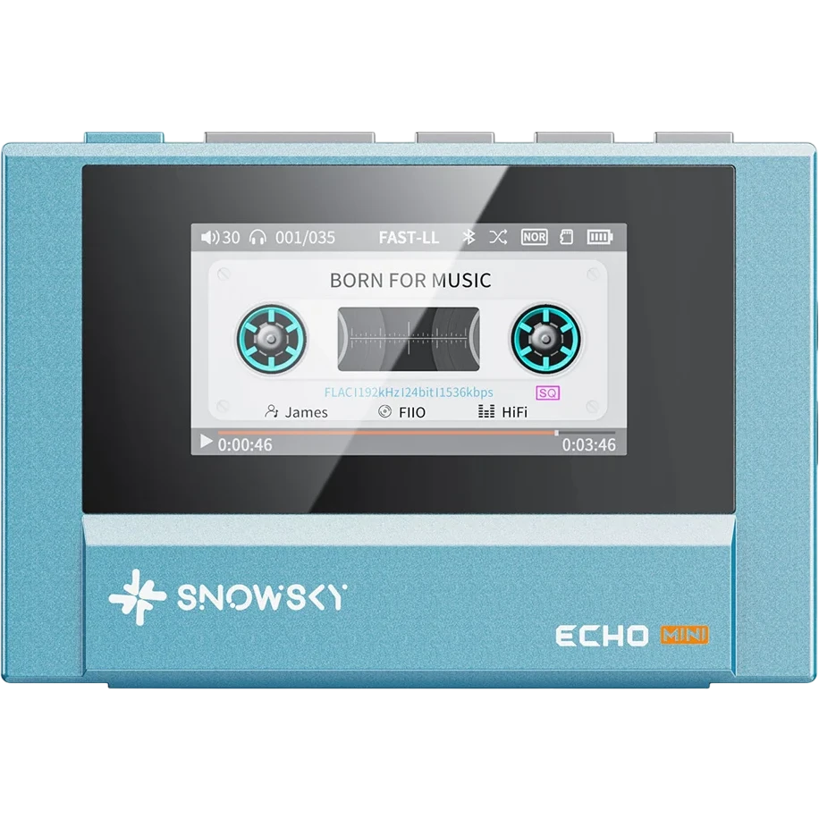 Портативный плеер FiiO SnowSky Echo Mini Sky Blue - фото 2