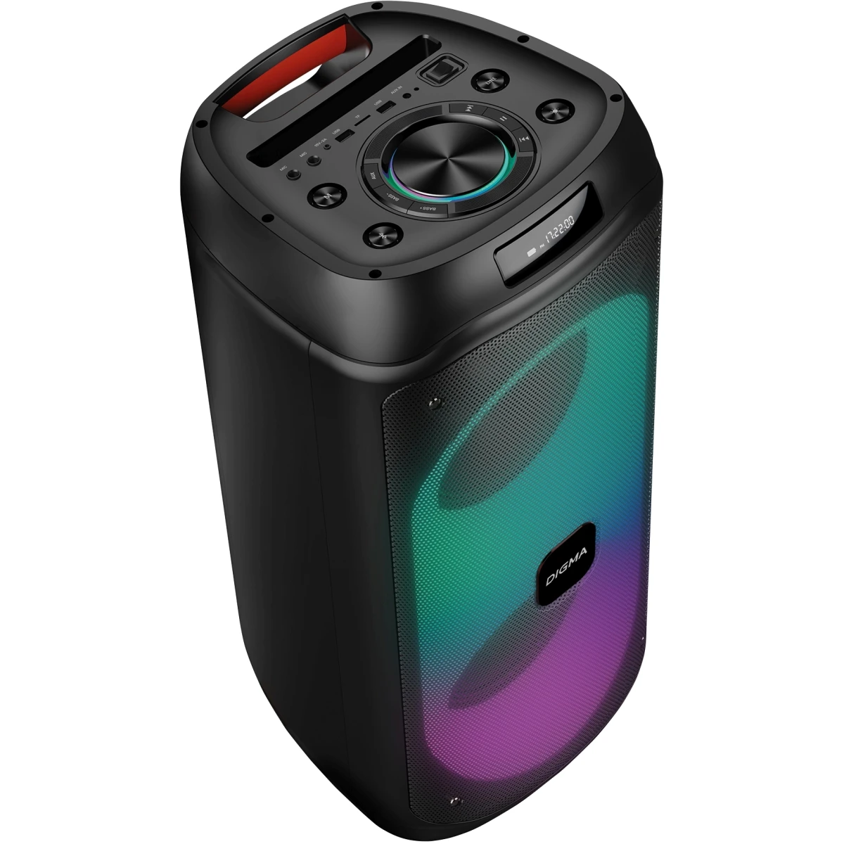 Портативная акустика Digma D-MC1722 Black - AS1722B - фото 2