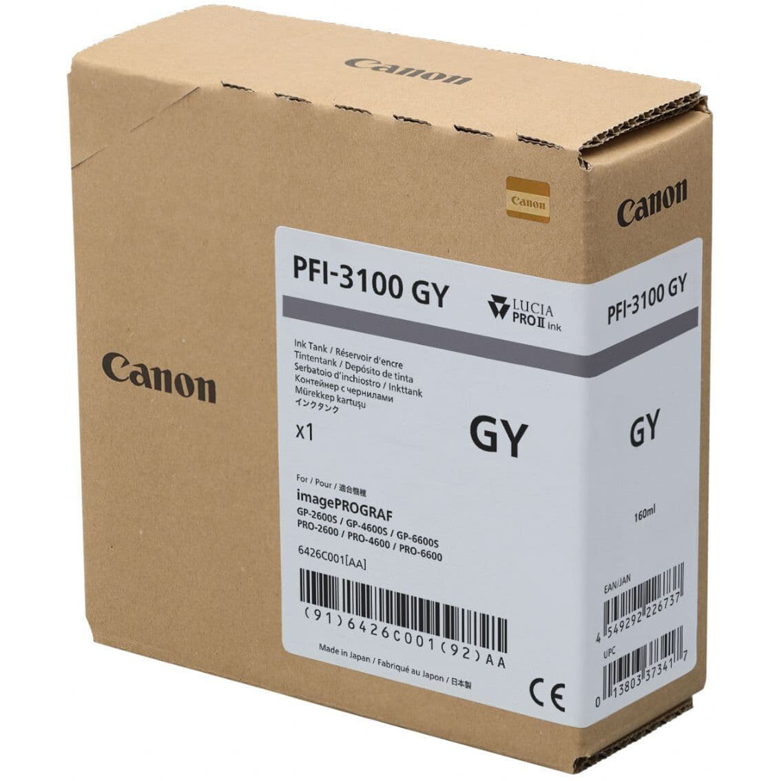 Картридж Canon PFI-3100 Grey