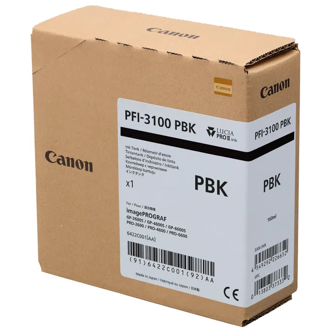 Картридж Canon PFI-3100 Photo Black