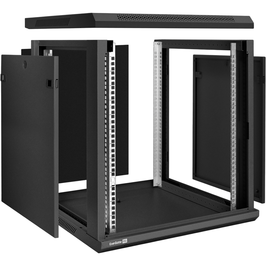 Шкаф ExeGate EC-WM-12U.600.G.BLACK - EX298610RUS - фото 11