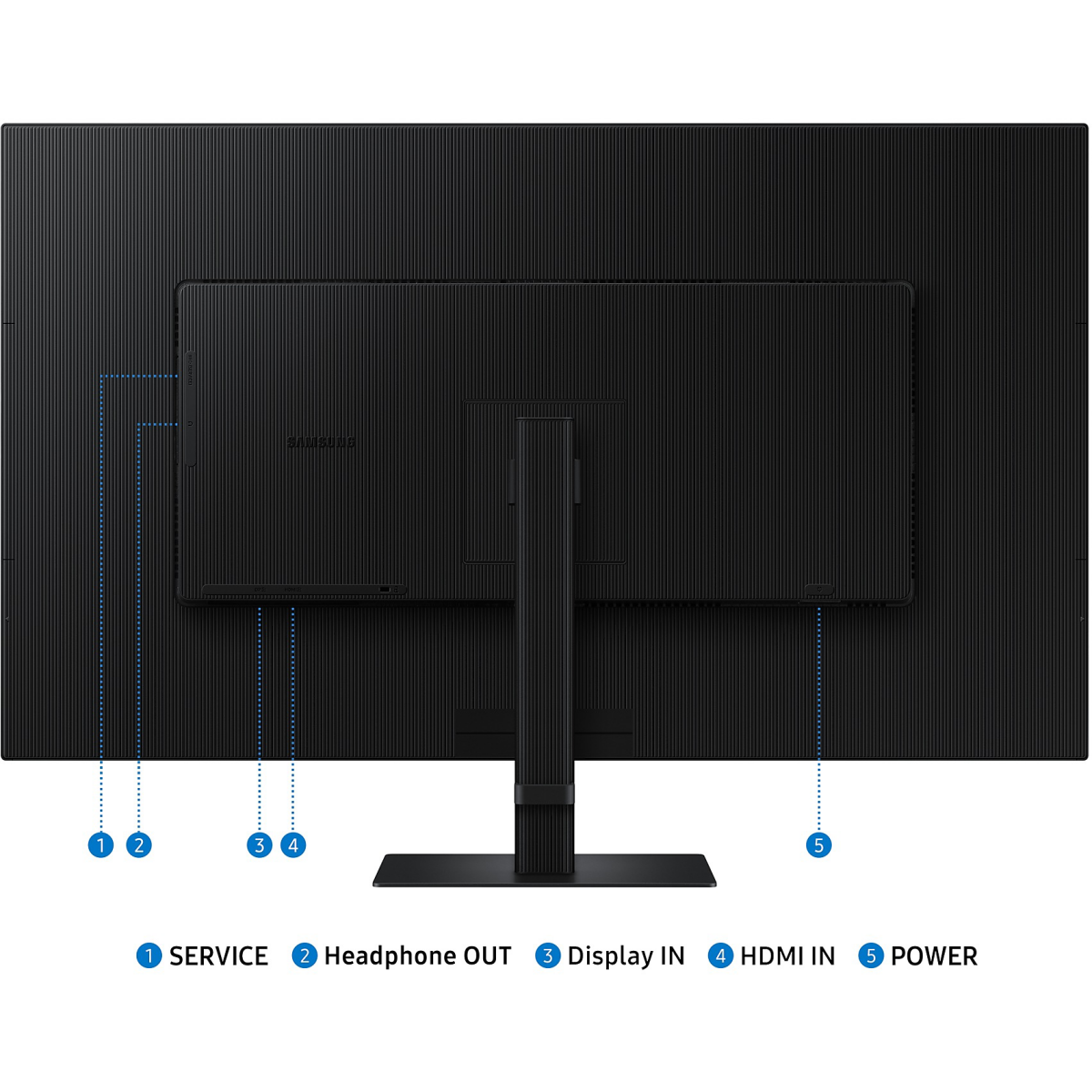 Монитор Samsung 37" ViewFinity S7 S70D - LS37D702EAIXCI - фото 12
