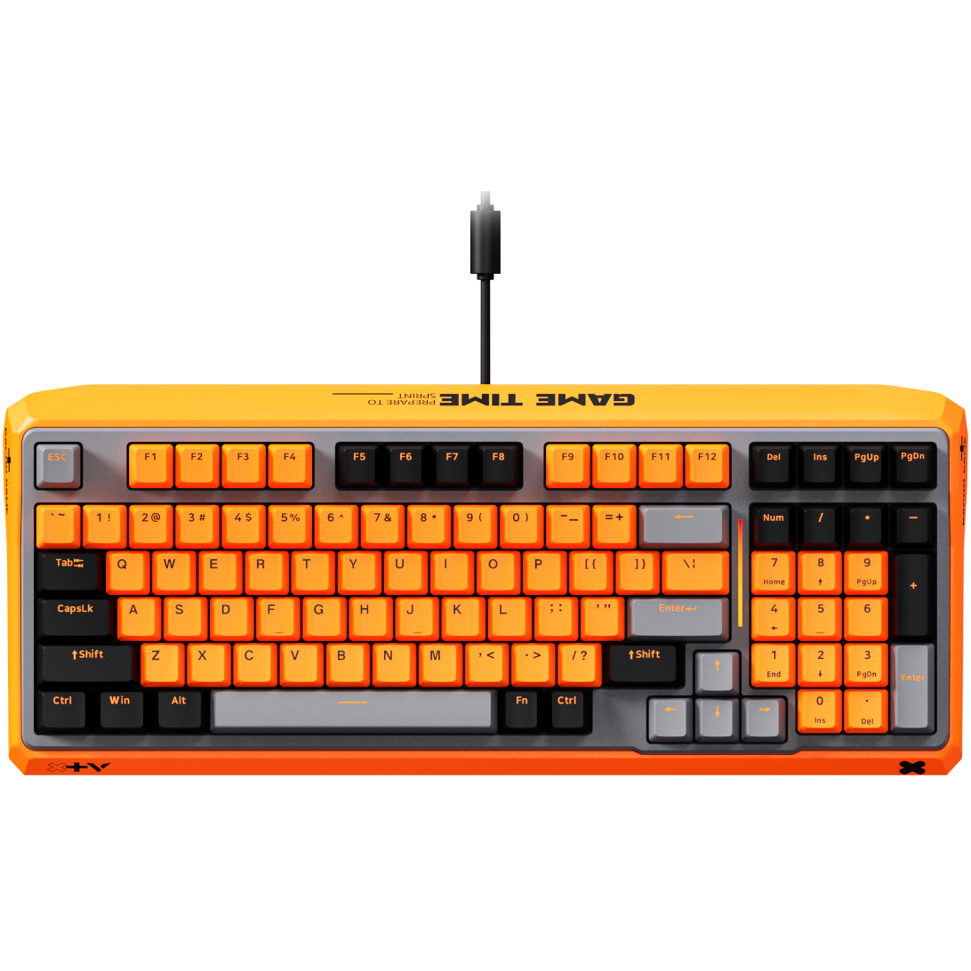 Клавиатура Rapoo ESK750-98 Grey/Orange