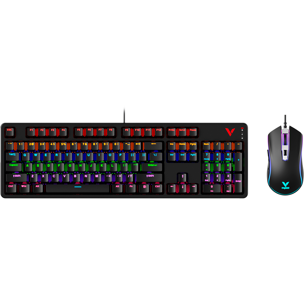Клавиатура + мышь Rapoo V185S Black