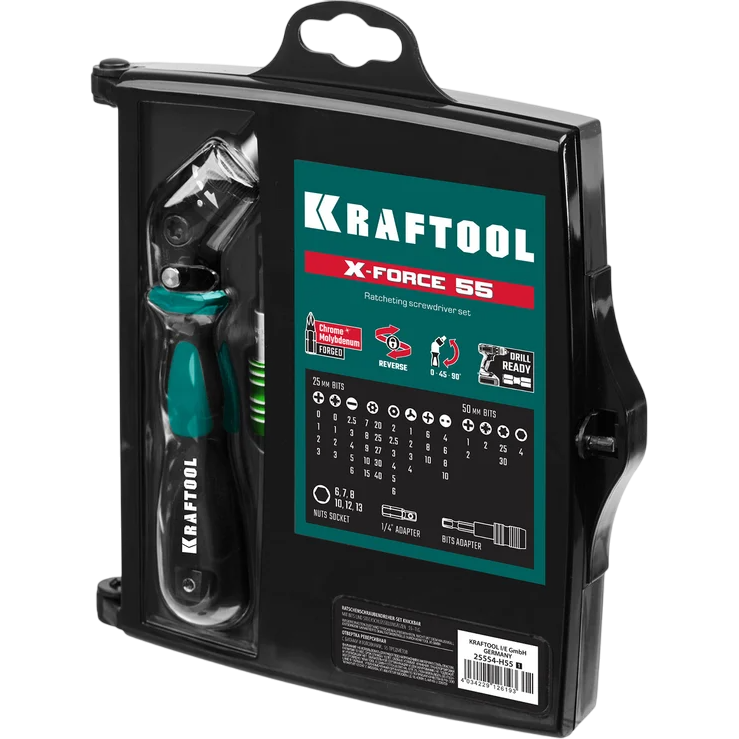 Набор отвёрточный KRAFTOOL 25554-H55_Z01 - фото 4