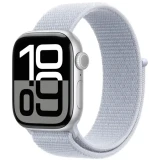 Умные часы Apple Watch Series 10 42mm Silver Aluminum Case with Blue Cloud Sport Loop (MWWD3LW/A)