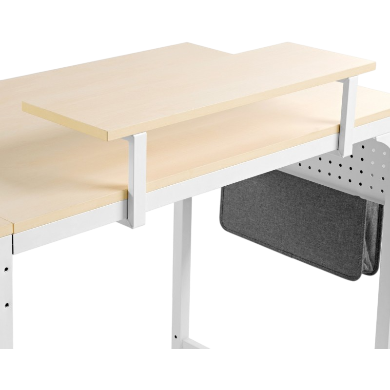 Компьютерный стол Eureka ZX-L150B-MWW-RU - фото 3