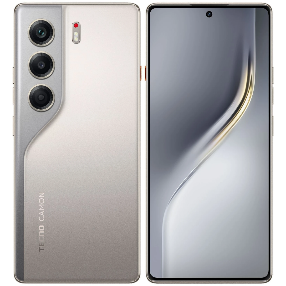 Смартфон TECNO Camon 40 Pro 4G 8/256Gb Sandy Titanium - CM6 256+8 SANDY TITANIUM