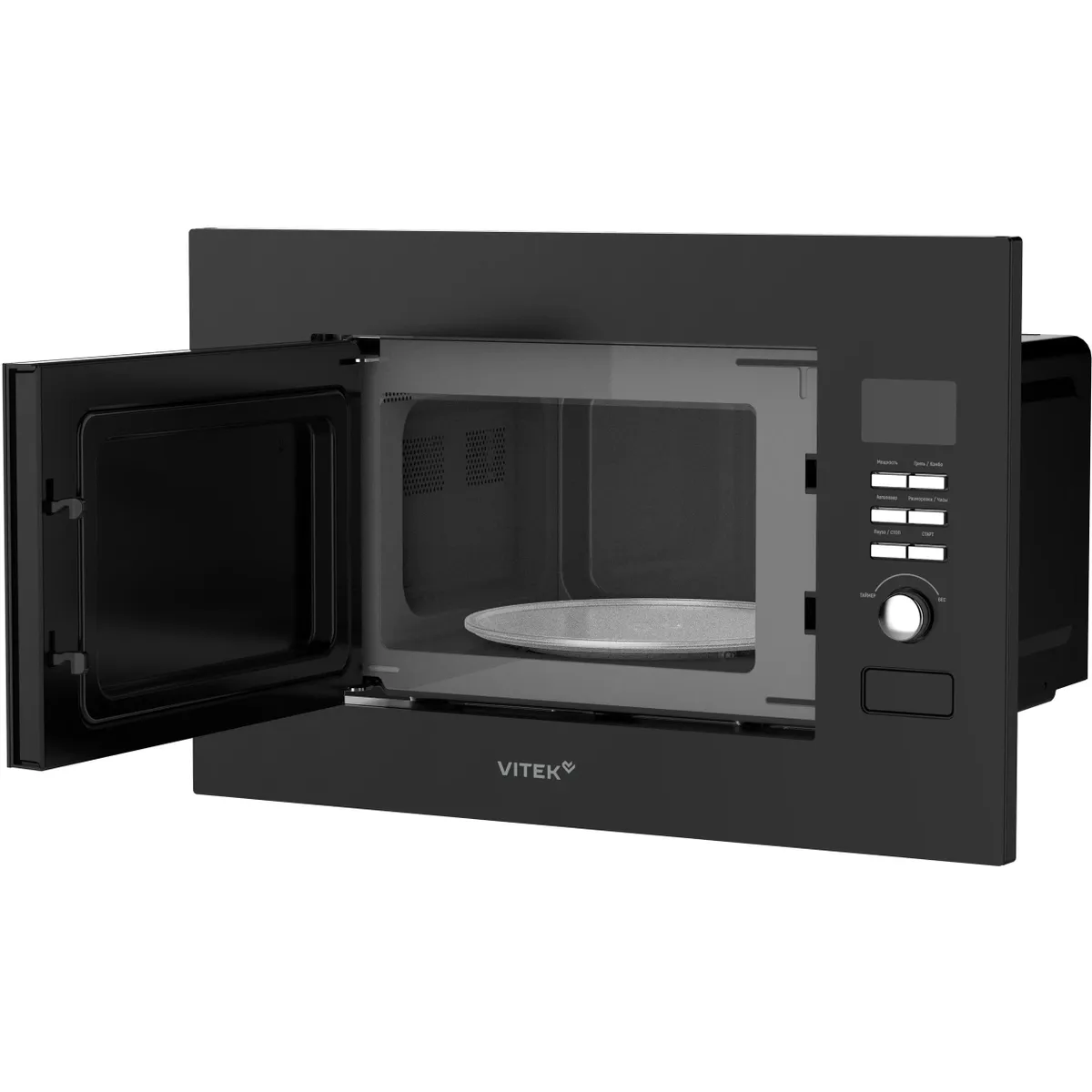 Встраиваемая микроволновая печь VITEK VBMW 2040 BG - фото 3