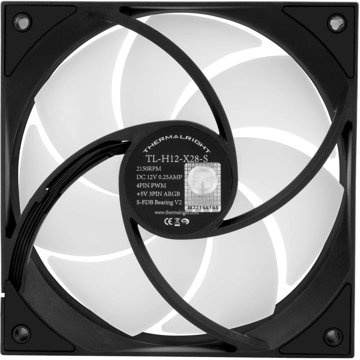 Вентилятор для корпуса Thermalright TL-H12-X28-S - фото 2