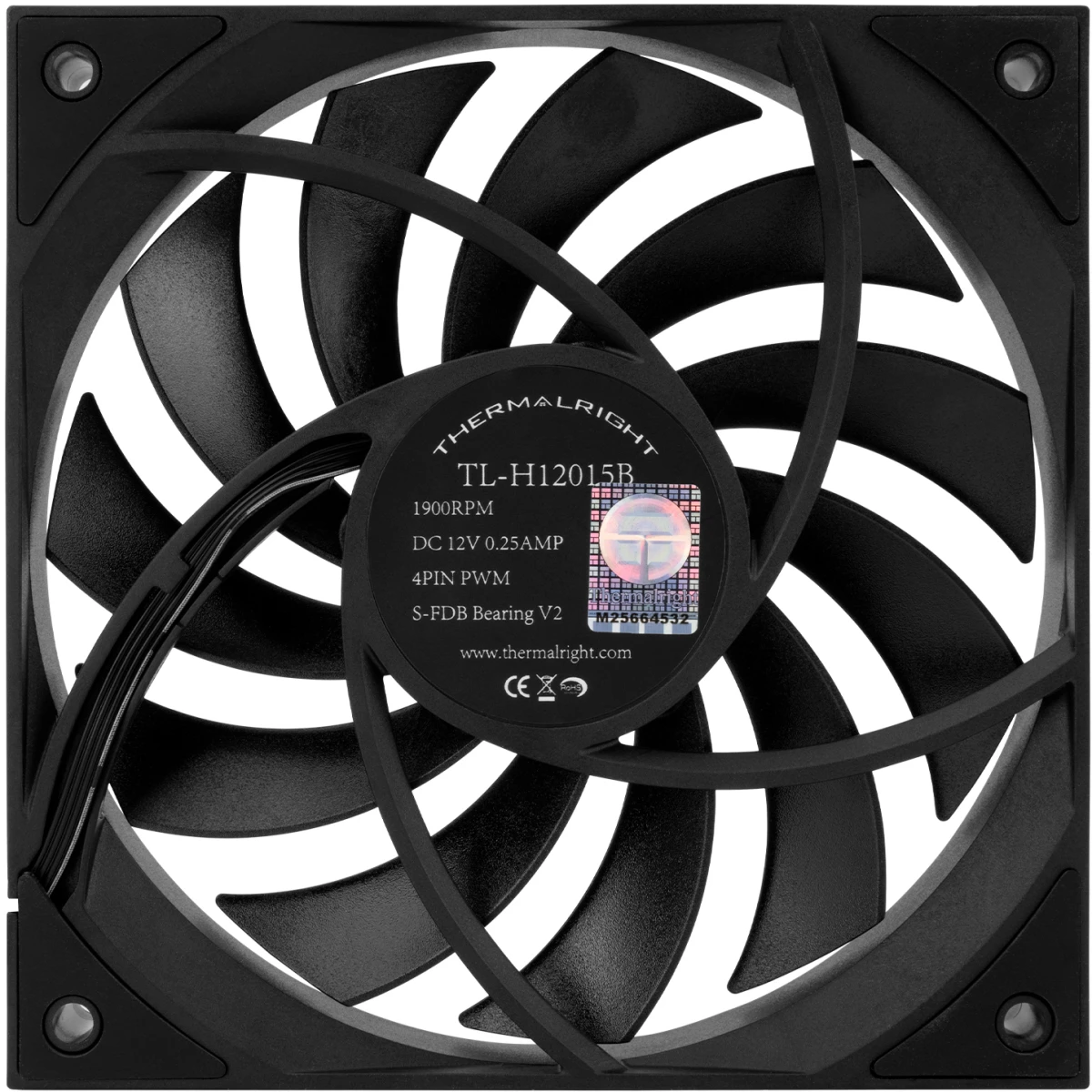 Вентилятор для корпуса Thermalright TL-H12015B - фото 2