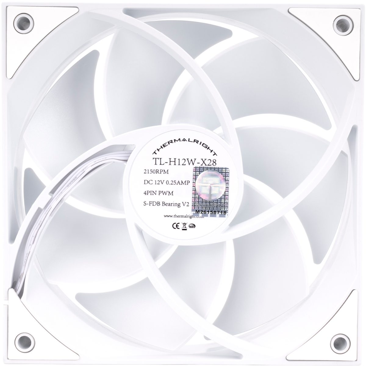 Вентилятор для корпуса Thermalright TL-H12W-X28 - фото 2