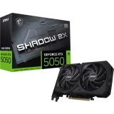 Видеокарта NVIDIA GeForce RTX 5050 MSI OC 8Gb (RTX 5050 8G SHADOW 2X OC)