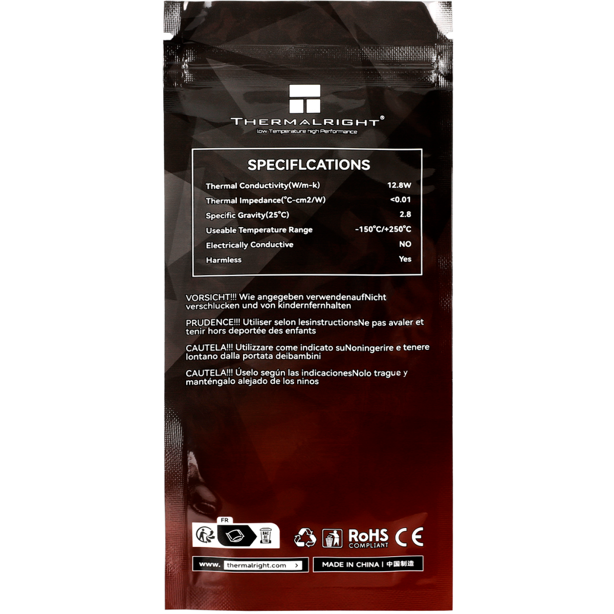 Термопаста Thermalright TF7 (4 г) - TF7-4G - фото 7