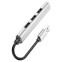 USB-концентратор HOCO HB26 Silver - 6931474765475