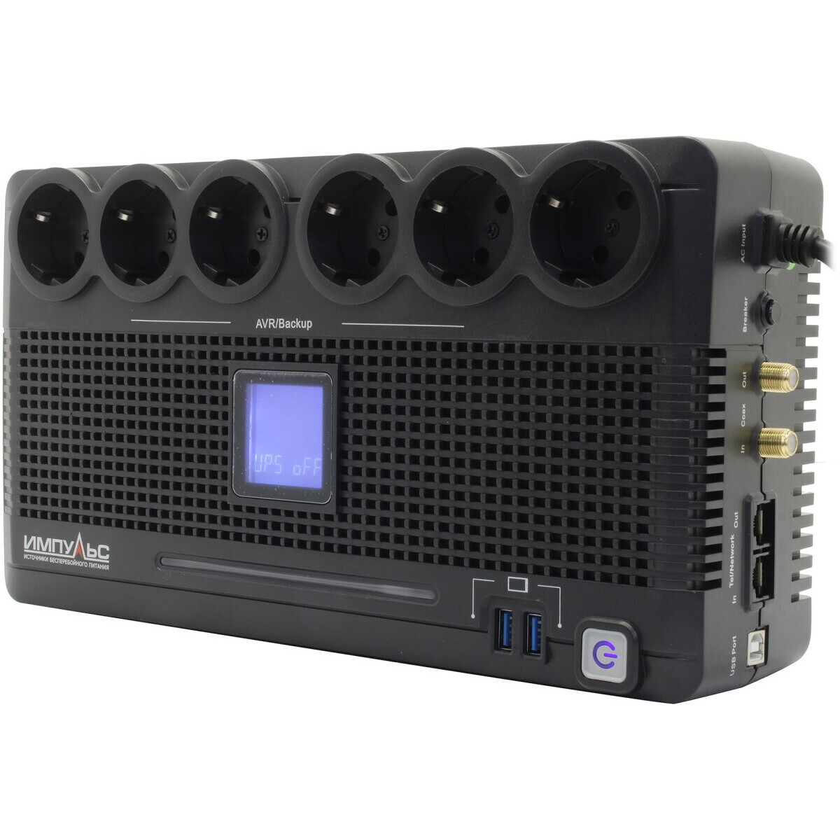 ИБП ИМПУЛЬС ПИОНЕР 800 LCD - PR80101