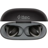 Гарнитура ttec AirBeat Pro ANC LCD Black (2KM159S)
