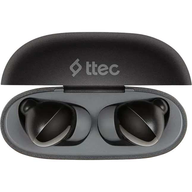 Гарнитура ttec AirBeat Pro ANC LCD Black - 2KM159S - фото 3