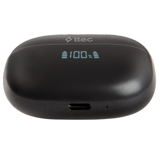 Гарнитура ttec AirBeat Pro ANC LCD Black - 2KM159S - фото 4
