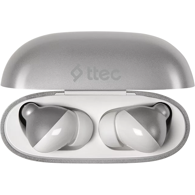 Гарнитура ttec AirBeat Pro ANC LCD Grey - 2KM159GR - фото 3