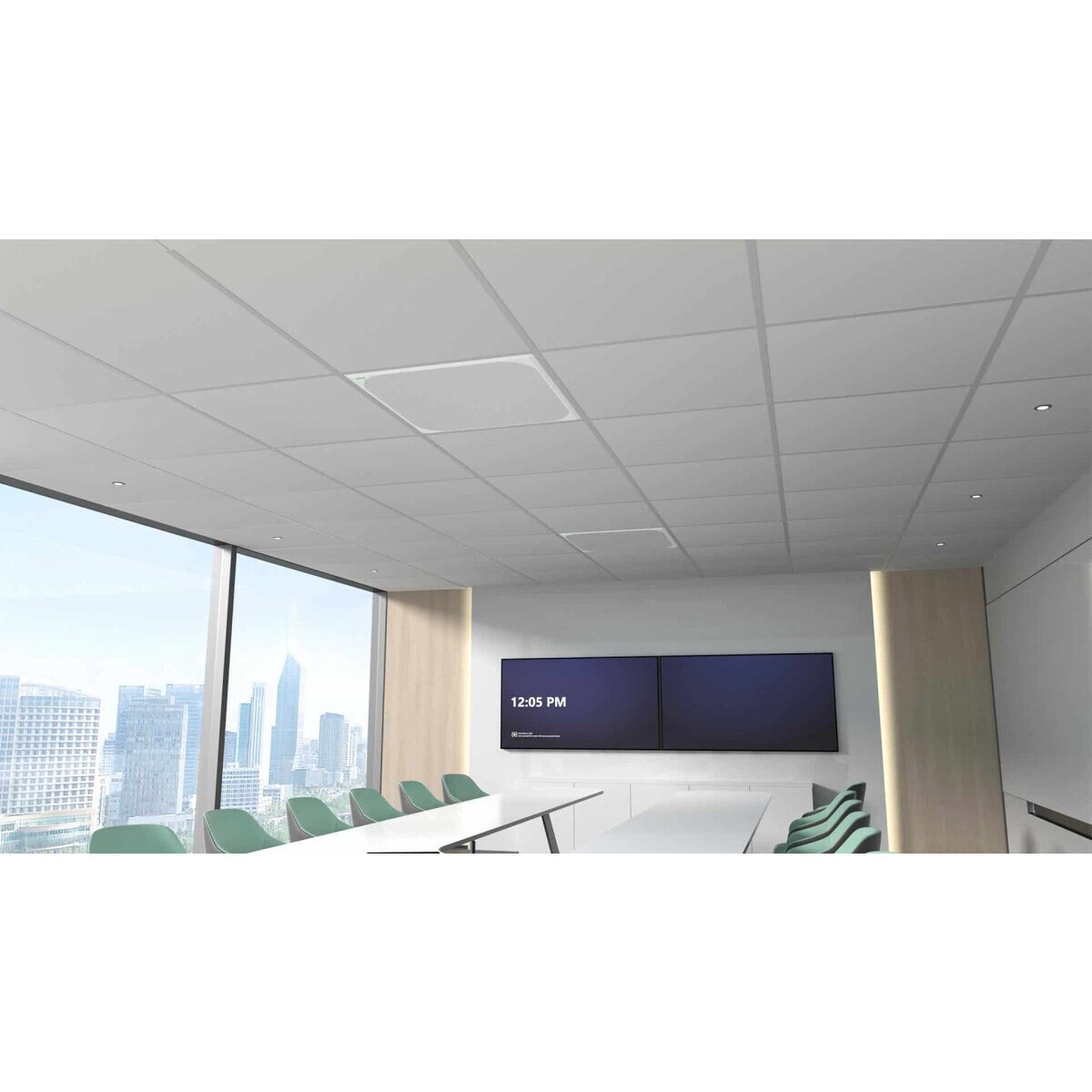Микрофон Yealink CM50 Dante Beamforming Ceiling Microphone - фото 7