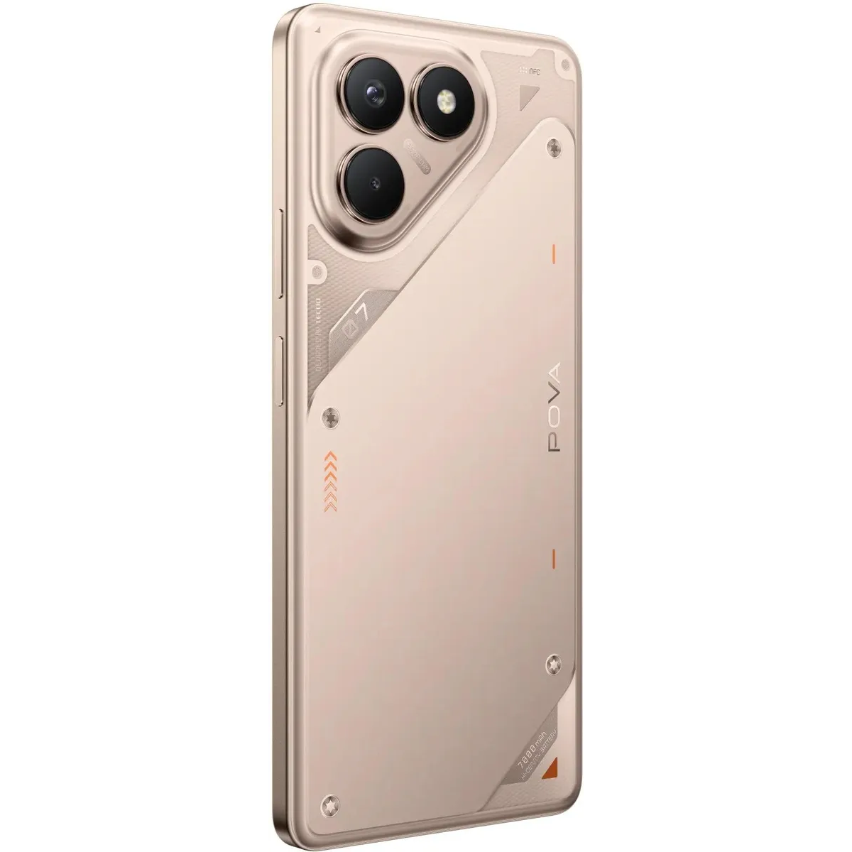 Смартфон TECNO Pova 7 Neo 8/256GB Hyper Titanium - LJ6 256+8 HYPER TITANIUM - фото 3
