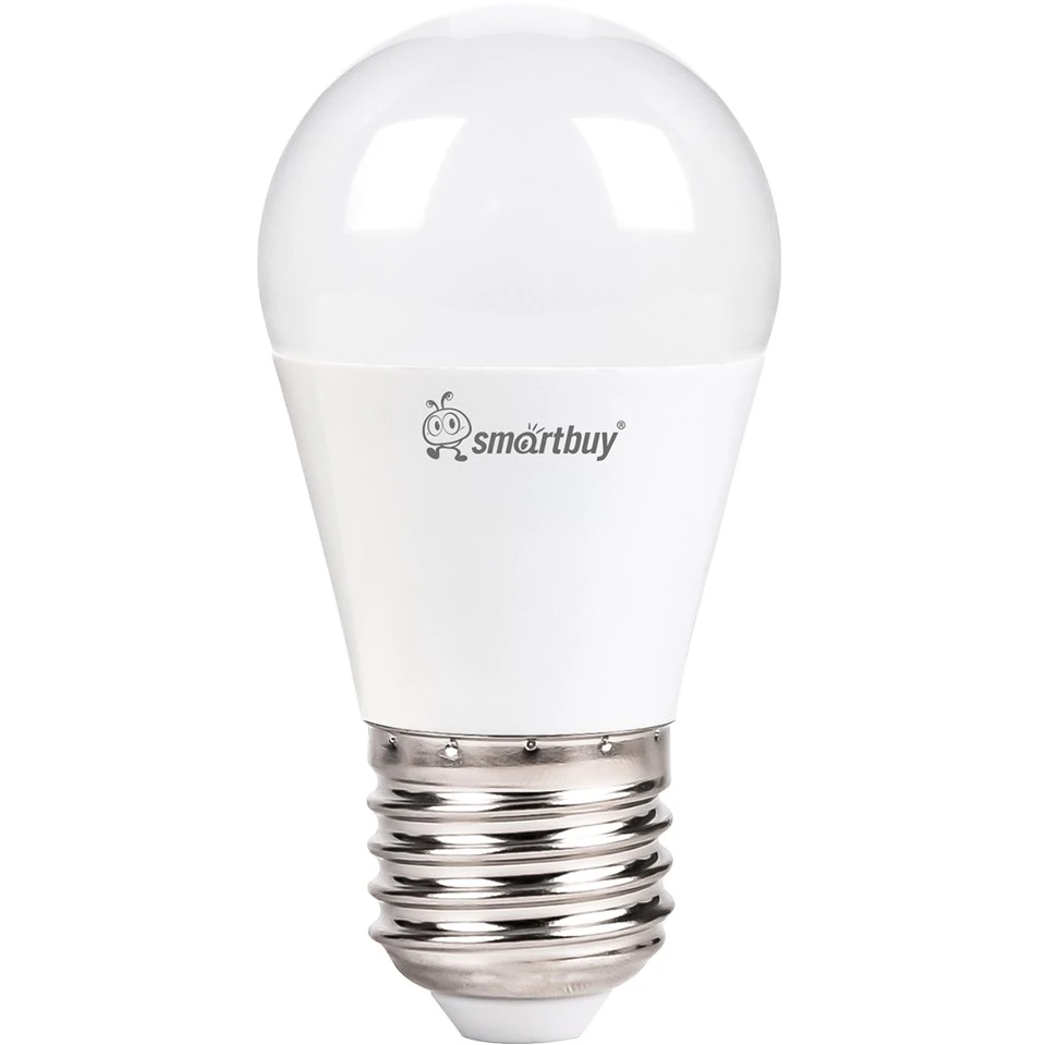 Светодиодная лампочка SmartBuy SBL-G45-15-60K-E27 (15 Вт, E27)