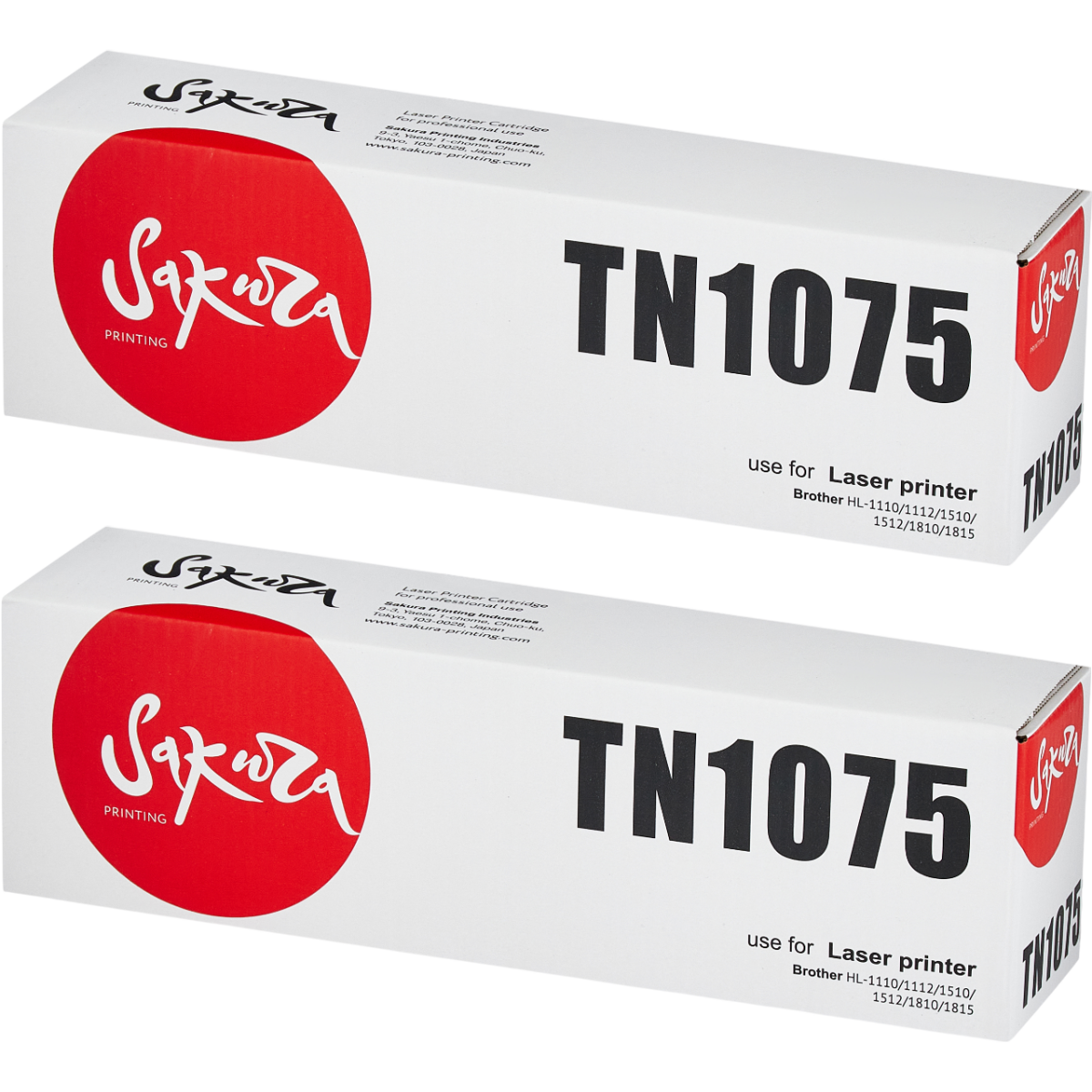 Картридж Sakura SATN1075X2 Black