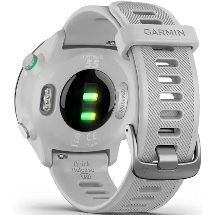 Умные часы Garmin Forerunner 55 White Stone (010-02562-11) - фото 9