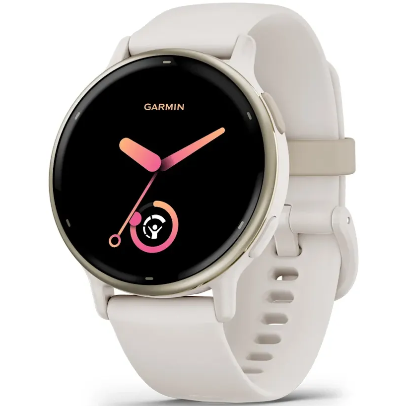 Умные часы Garmin Vivoactive 5 Cream Gold Ivory - 010-02862-11