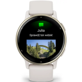 Умные часы Garmin Vivoactive 5 Cream Gold Ivory (010-02862-11)