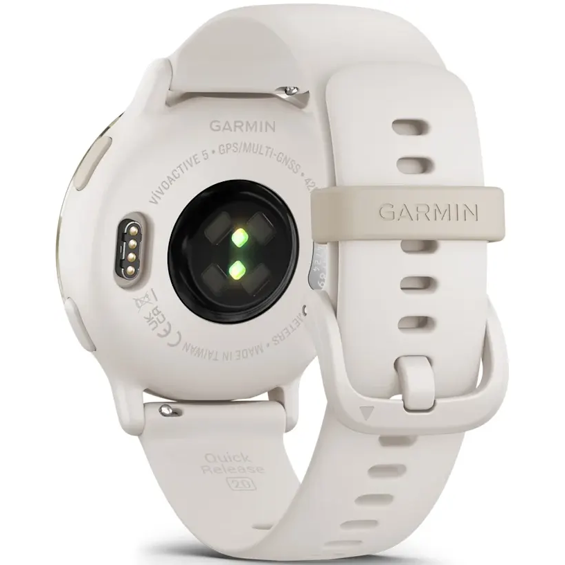 Умные часы Garmin Vivoactive 5 Cream Gold Ivory - 010-02862-11 - фото 7