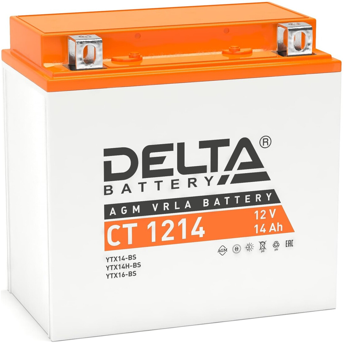 Аккумуляторная батарея Delta CT 1214