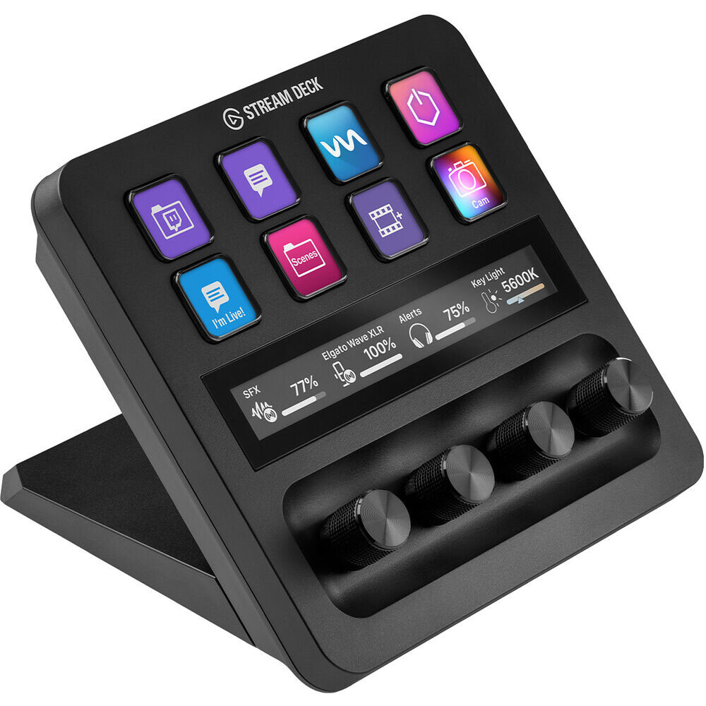 Панель для стриминга Elgato Stream Deck + Black - 10GBD9901