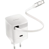 Сетевое зарядное устройство ttec SmartCharger Duo Gan 65W PD White (2SCG05B)