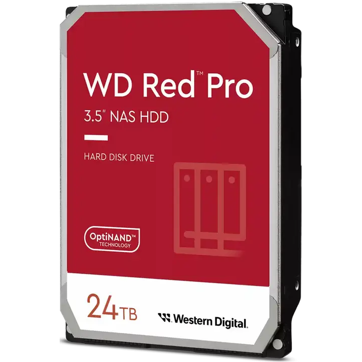 Жёсткий диск 24TB SATA-III WD Red Pro (WD240KFGX)