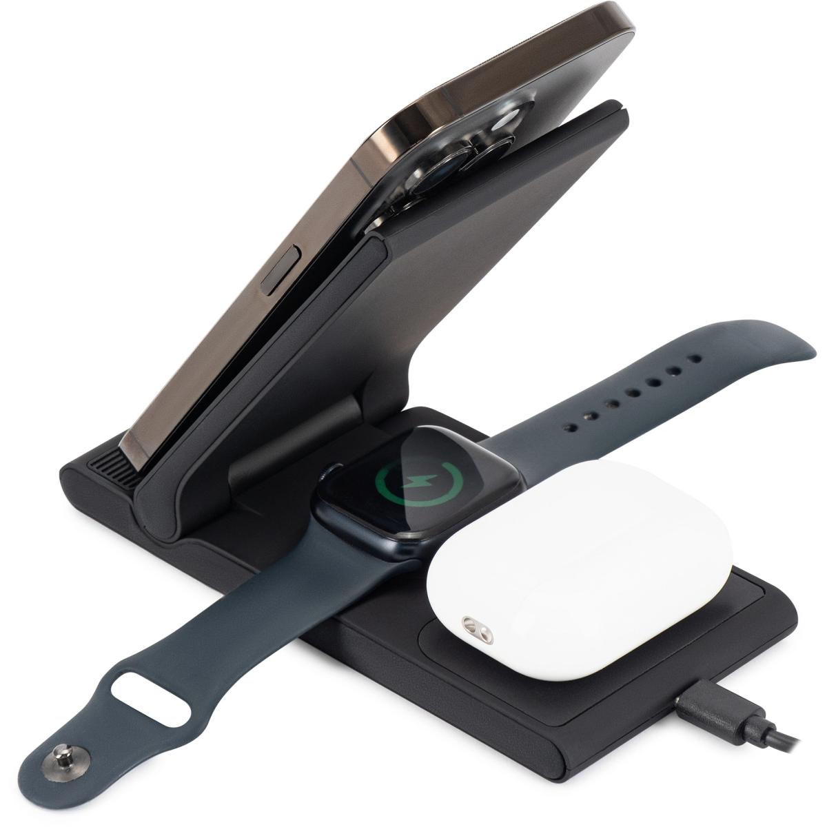 Беспроводное зарядное устройство Buro CWC-QC5 Black - CWC-QC5A15BK - фото 8