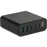 Сетевое зарядное устройство Digma Pro DPW10A Black (DPW1A4G024BK)