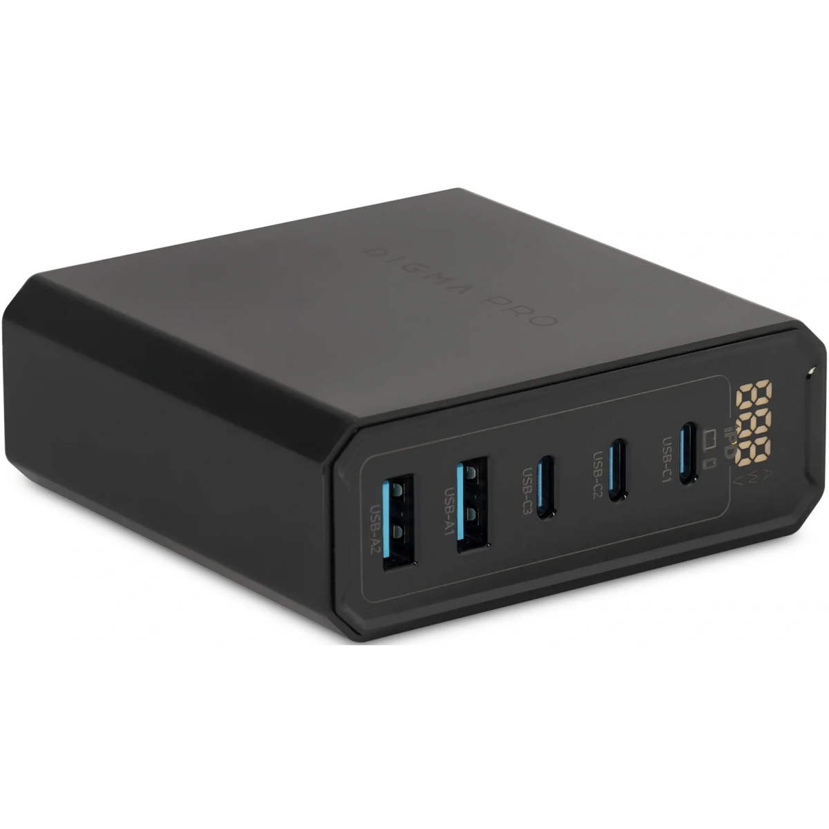 Сетевое зарядное устройство Digma Pro DPW10A Black - DPW1A4G024BK - фото 8